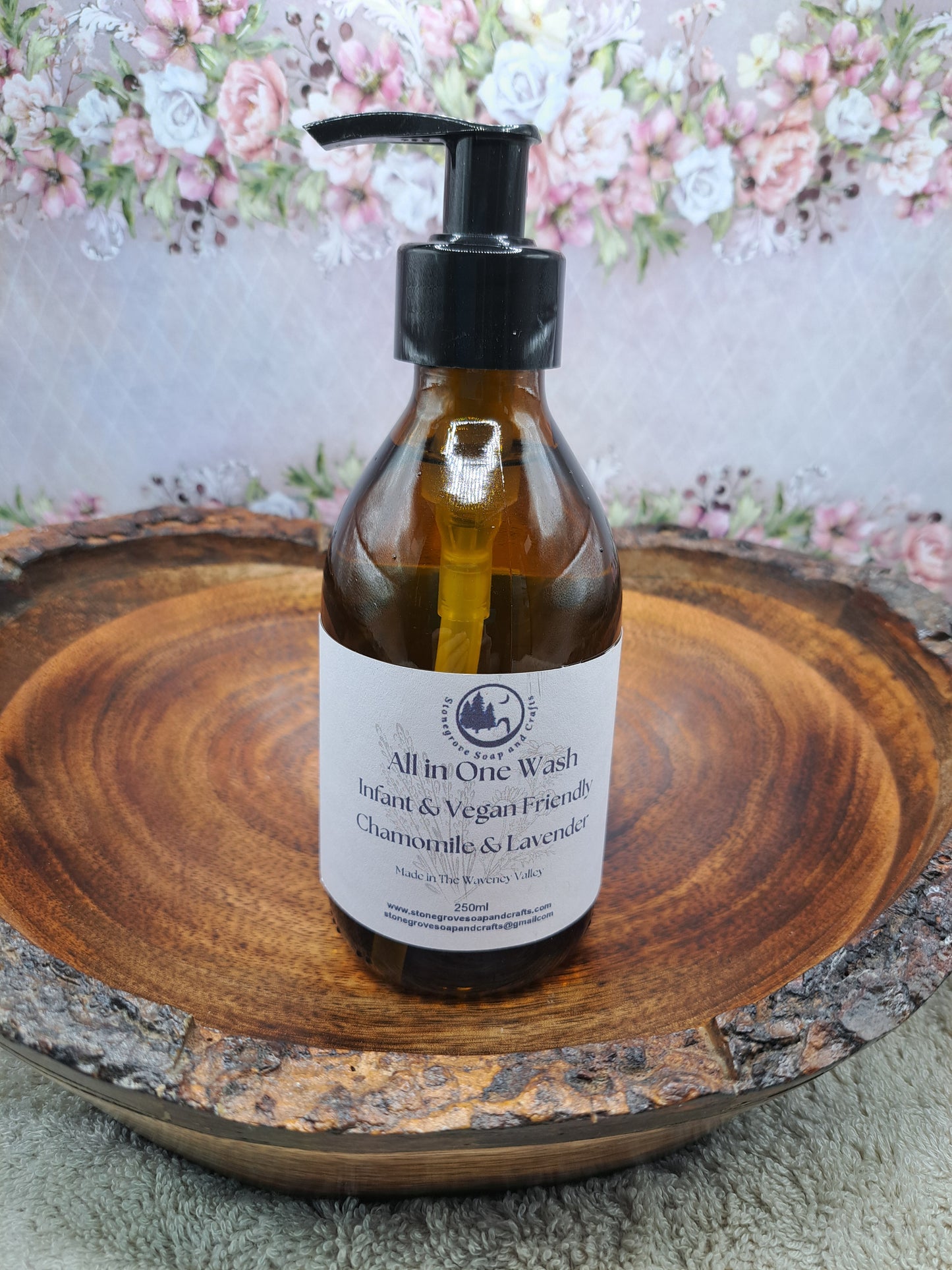 All In One Body Wash Chamomile and Lavender - From 3 months - Vegan Friendly